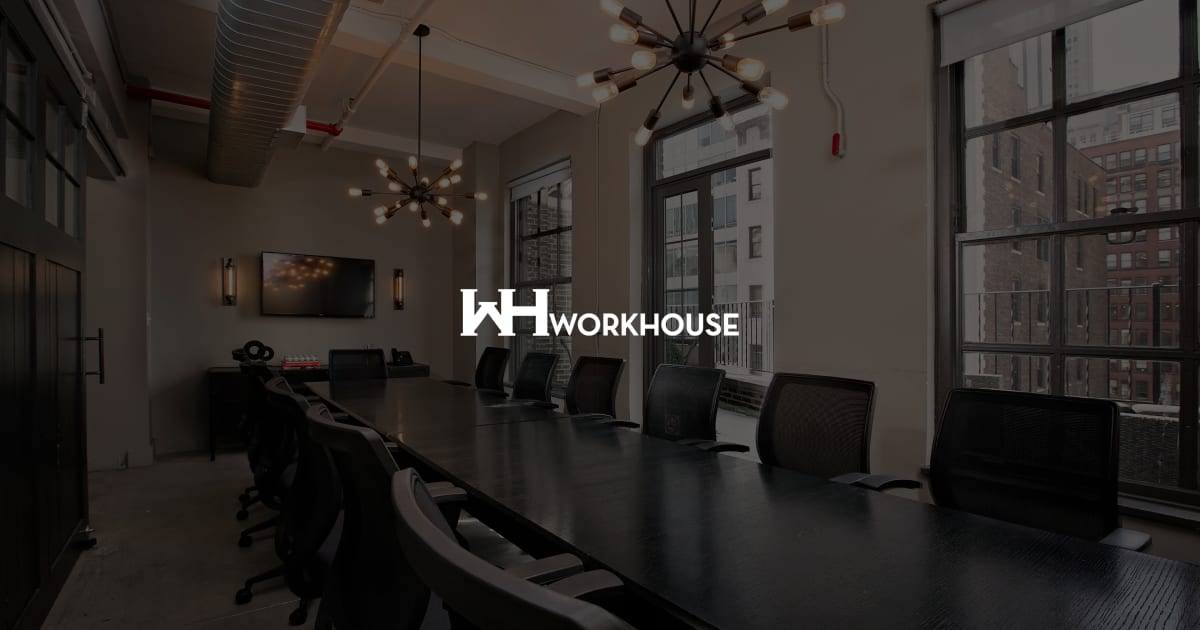 Workhouse NYC — book coworking spaces and meeting rooms online